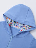 Cute Embroidered Hooded Cardigan