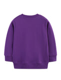 Halloween Puppy Pumpkin Applique Sweatshirt