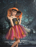 Halloween Pumpkin Costume Cosplay Tulle Dress