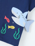 Shark Print T-shirt