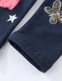 妖精の刺繍レギンス