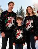 Christmas Santa Claus Family Matching Sweater