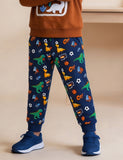 Cartoon Dinosaur Print Sweatpants