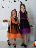 Halloween 3D Flower Tulle Princess Dress
