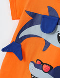 Shark Print T-shirt