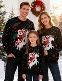 Christmas Santa Claus Family Matching Sweater