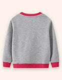 Sweatshirt mit Einhorn-Applikation