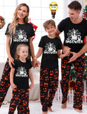 Halloween Glow in The Dark Print Family Matching Pajamas