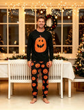 Halloween Pumpkin Print Family Matching Pajama Set