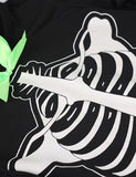 Halloween Luminous Skull Ghost Jumpsuit