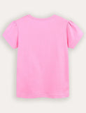 T-shirt a maniche corte con stampa dinosauro