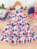 Independence Day Suspender Dress