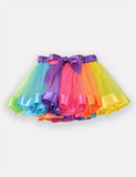 Rainbow Tulle Skirt