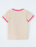Rainbow Flower Print T-shirt