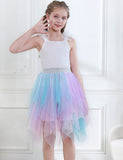 Irregular Tulle Skirt