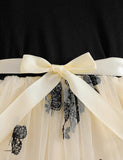 Butterfly Flower Embroidery Tulle Princess Dress