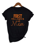 FIRST HALLOWEEN Printed Family Matching T-shirt