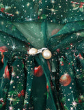 Christmas Tulle Cape