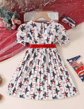 Independence Day Star Print Dress