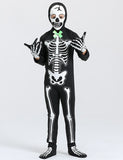 Halloween Luminous Skull Ghost Jumpsuit