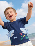 Shark Print T-shirt