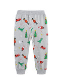 Christmas Cartoon Print Sweatpants