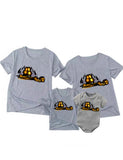 Halloween Pumpkin Print Family Matching T-shirt