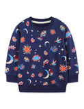 Cute Printed Sweatshirt