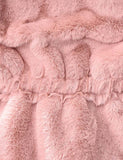 Elegant Faux Mink Fur Coat