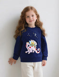 Dinosaur Family Applique Sweatshirt