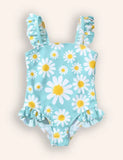 Flower Print One-piece Swimsuit