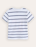 Rainbow Sun Cloud Printed T-Shirt
