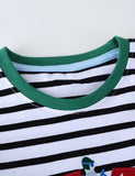 T-shirt brodé à manches longues Cars