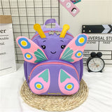 Free 3D Butterfly School Backpack
