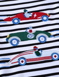 T-shirt brodé à manches longues Cars