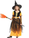 Halloween Witch Princess Dress + Hat