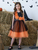 Halloween 3D Flower Tulle Princess Dress
