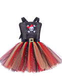 Halloween Pirate Play Tutu Dress Set