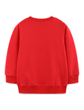 Christmas Elk Applique Sweatshirt