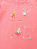 Cute Fairy Print T-shirt