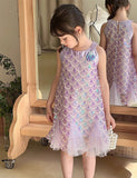 Sequined Mermaid A-shaped Dress