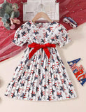 Independence Day Star Print Dress
