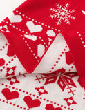 Christmas Cartoon Deer Sweater Dress