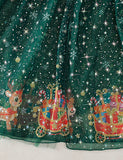 Christmas Tulle Cape