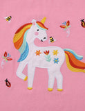 Unicorn Embroidered T-Shirt