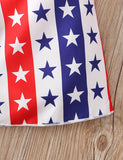Independence Day Print Suspender Dress