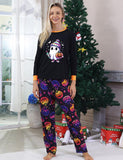 Halloween Pumpkin Ghost Print Family Matching Pajamas