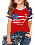 Independence Day 250th Anniversary Short Sleeve T-Shirt