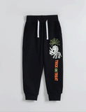 Halloween Dinosaur Skeleton Luminous Print Sweatshirt & Sweatpants