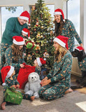 Christmas Reindeer Pattern Family Matching Pajamas